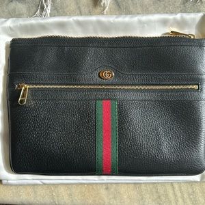 Gucci Ophidia Leather Pouch